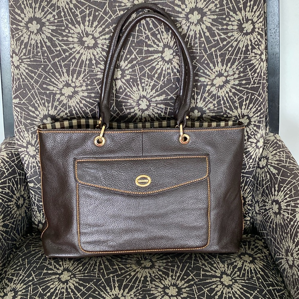 Bags, genuine leather, Bossco, like new.